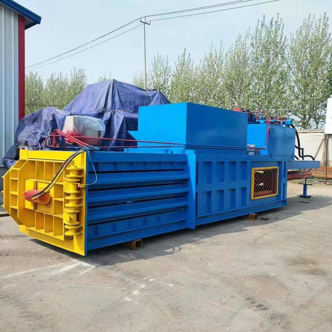 Ma&szlig;geschneiderte langlebige halbautomatische automatische horizontale Altpapier-Recycling-Ballenpressen