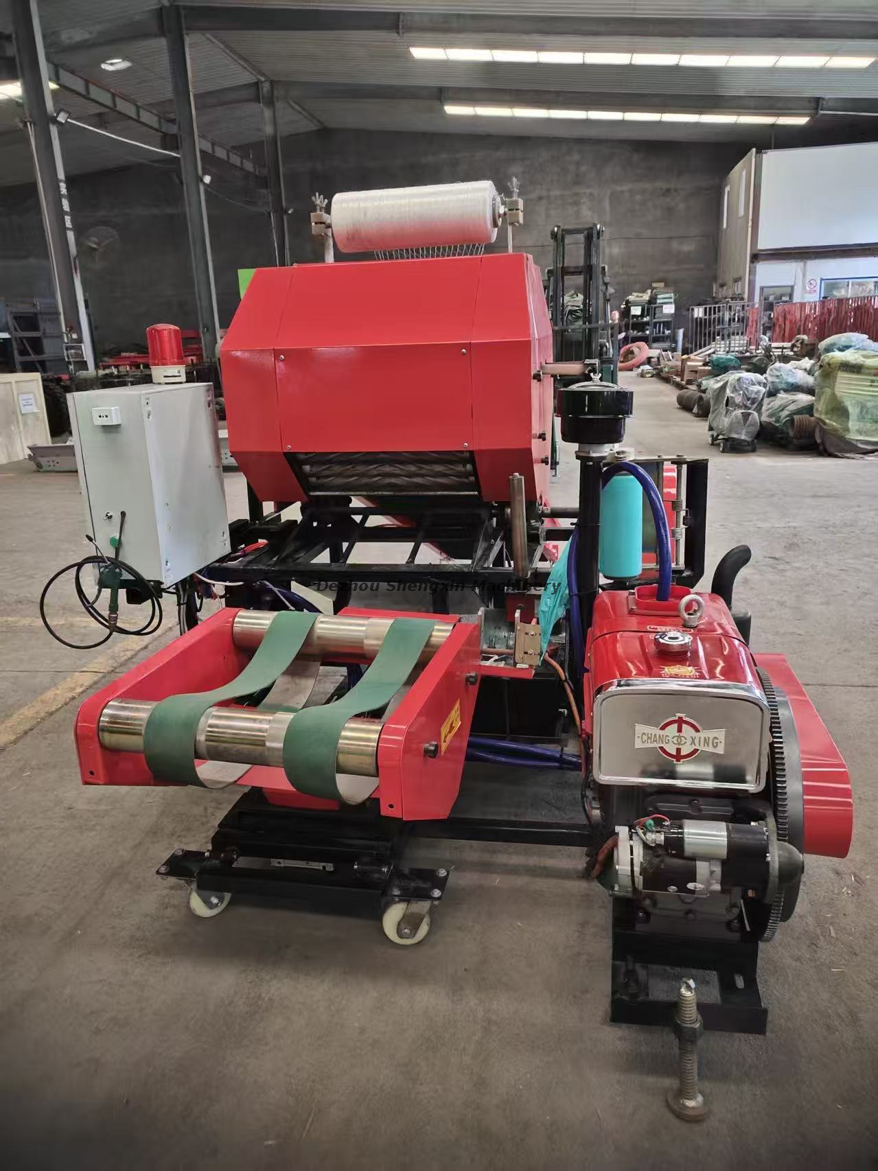 Mini machine d'emballage carr&eacute;e de presse d'ensilage de paille de foin tout dans une presse carr&eacute;e